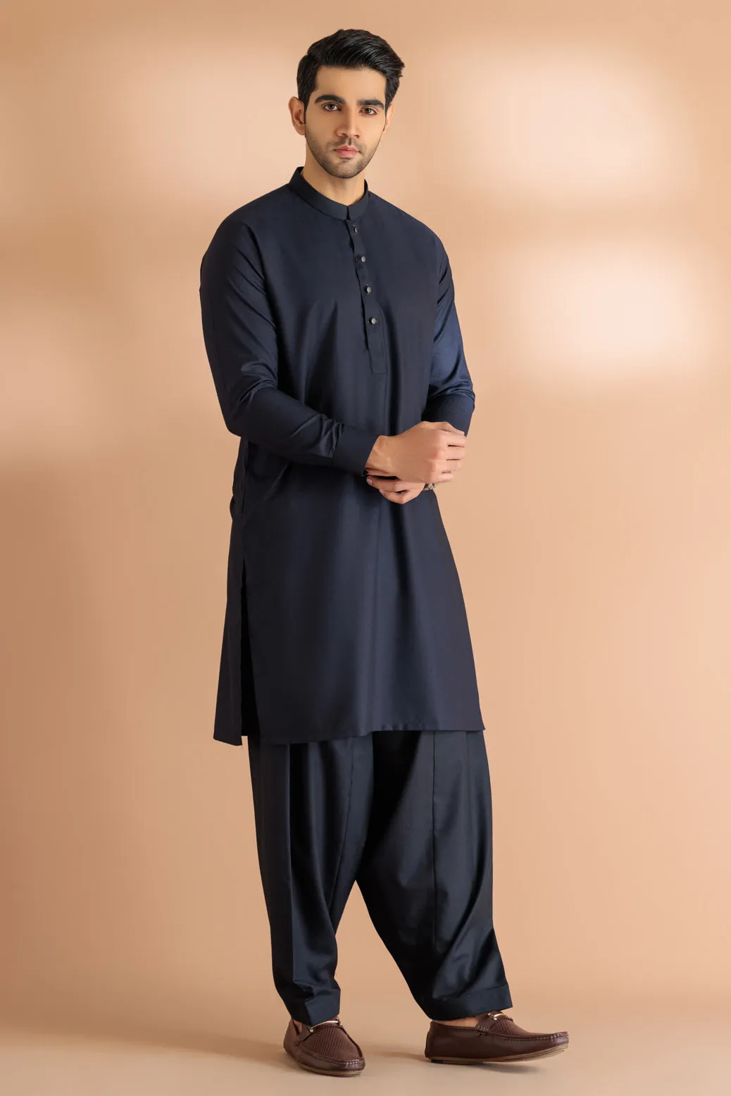 ROYAL-BLENDED-SHALWAR SUIT - (GSBW23-013) BIN 46 M8