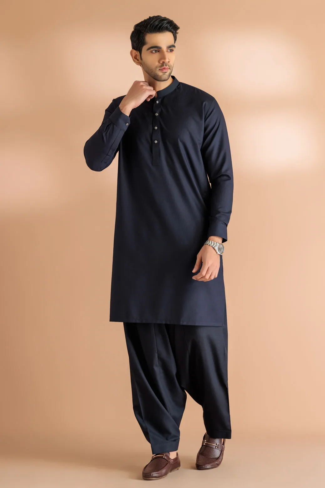 ROYAL-BLENDED-SHALWAR SUIT - (GSBW23-013) BIN 46 M8