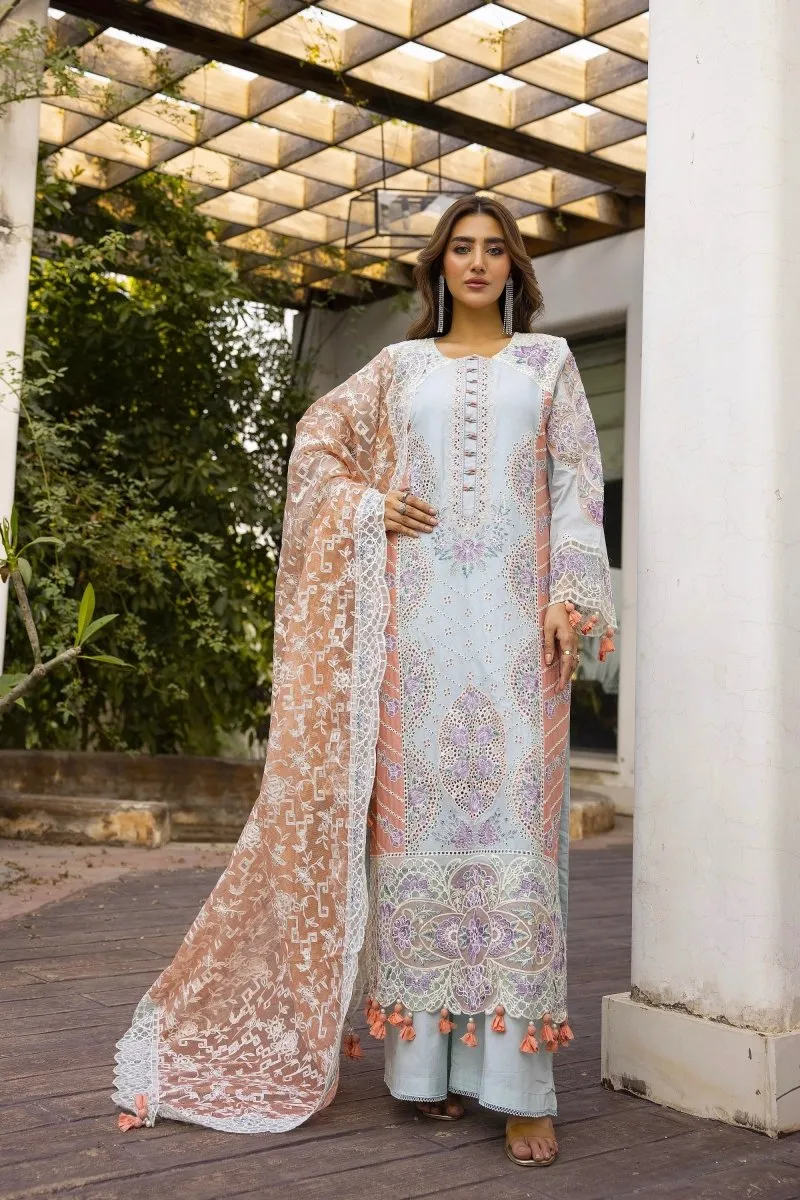 Simrans Ivana Luxury Lawn Chikankari Pakistani Suit SIM185