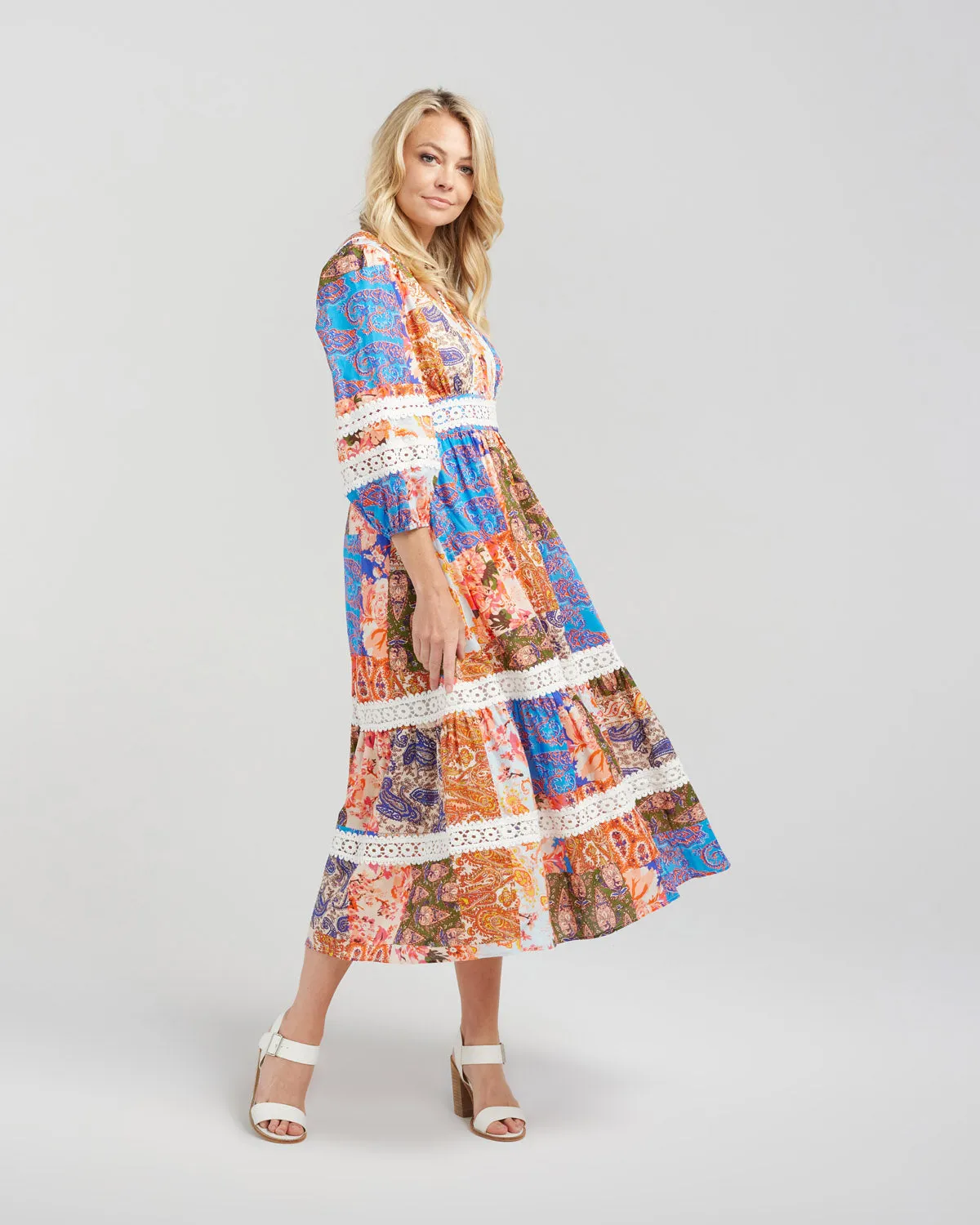 Skylar Dress Patchwork