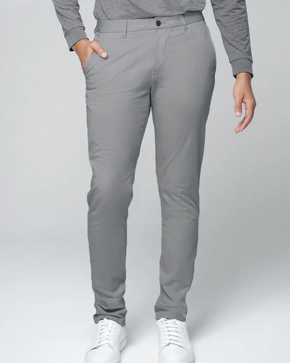 Slate Grey | Tech Chino Pants (Slim)