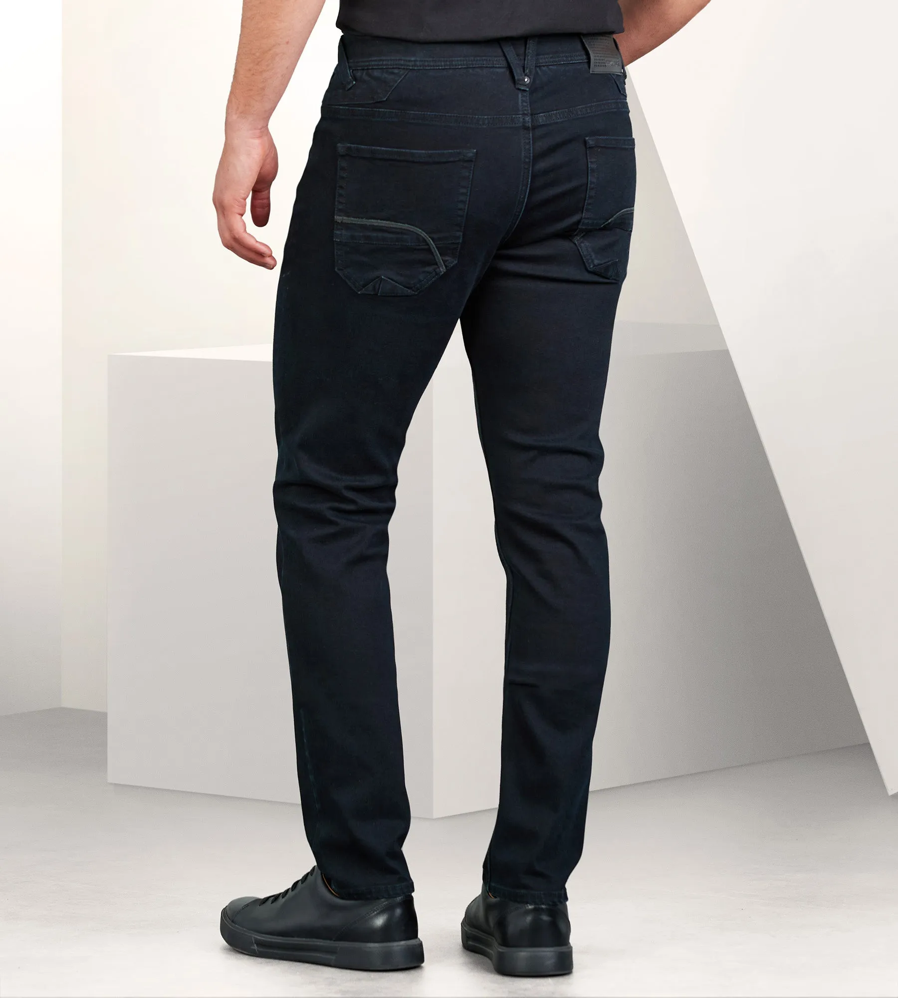 Slim Fit Five-Pocket Stretch Jeans