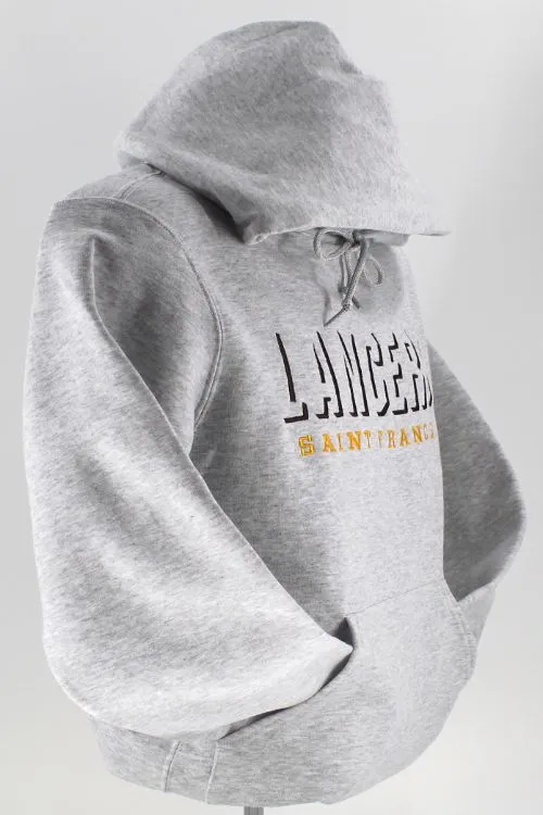 Sweatshirt, LANCERS SAINT FRANCIS Shadowblock Embroidery - Hooded Pullover, FINAL FEW