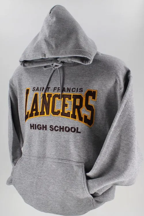 Sweatshirt, SAINT FRANCIS LANCERS Tackle Twill - Hooded Pullover, FINAL FEW