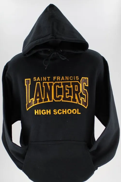 Sweatshirt, SAINT FRANCIS LANCERS Tackle Twill - Hooded Pullover, FINAL FEW