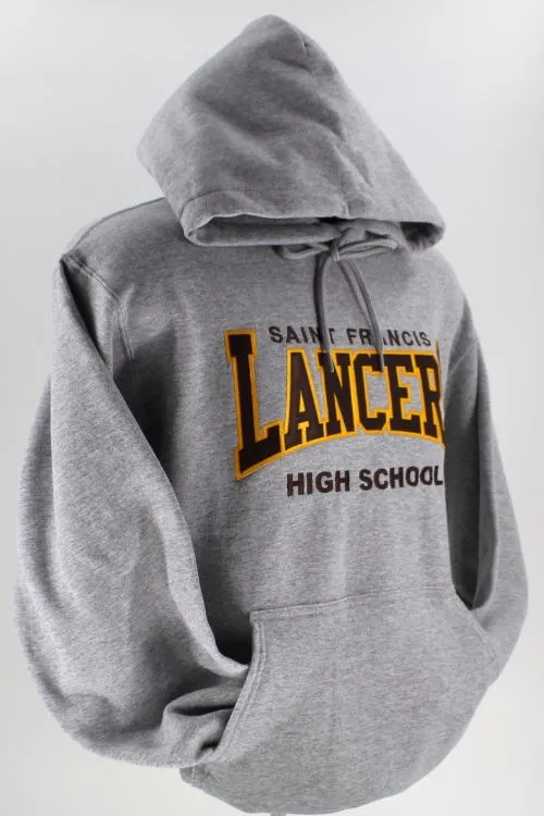 Sweatshirt, SAINT FRANCIS LANCERS Tackle Twill - Hooded Pullover, FINAL FEW