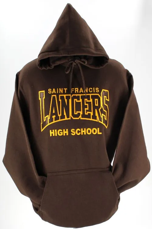 Sweatshirt, SAINT FRANCIS LANCERS Tackle Twill - Hooded Pullover, FINAL FEW