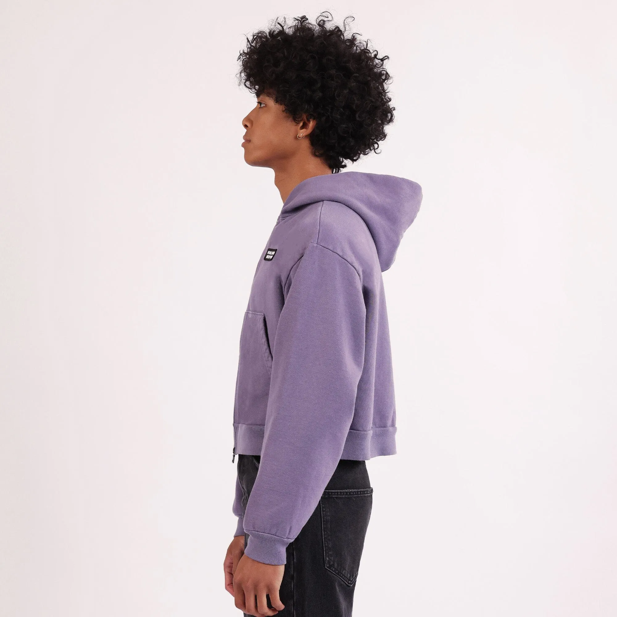 The Bleecker Crop Double-Zip