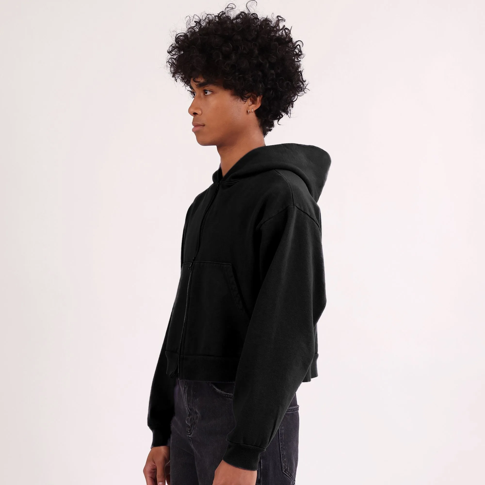 The Bleecker Crop Double-Zip