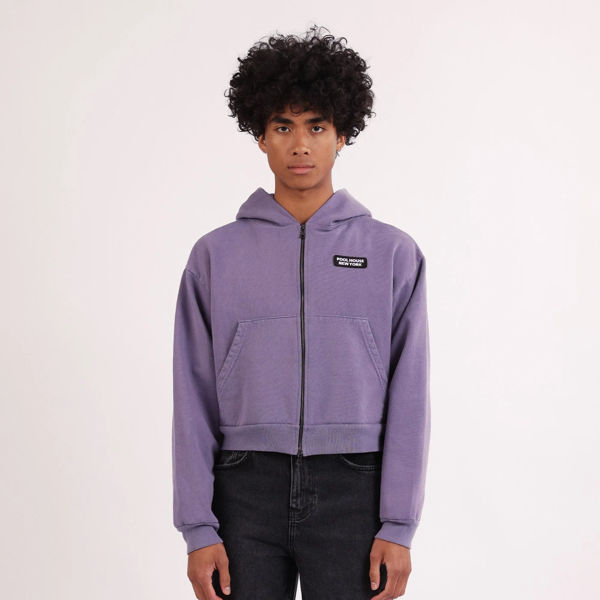 The Bleecker Crop Double-Zip