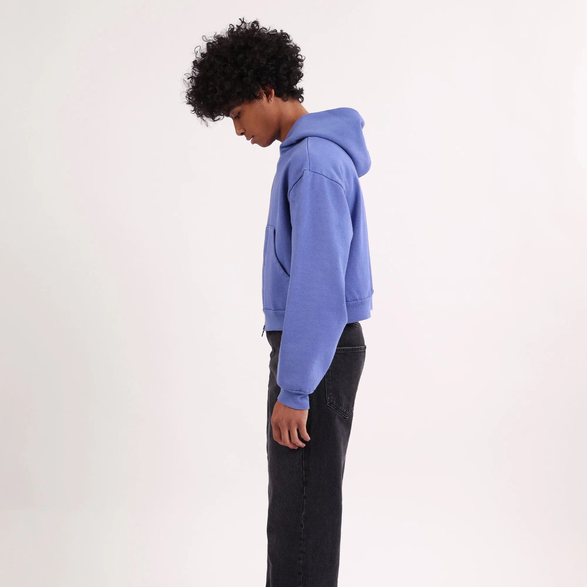 The Bleecker Crop Double-Zip