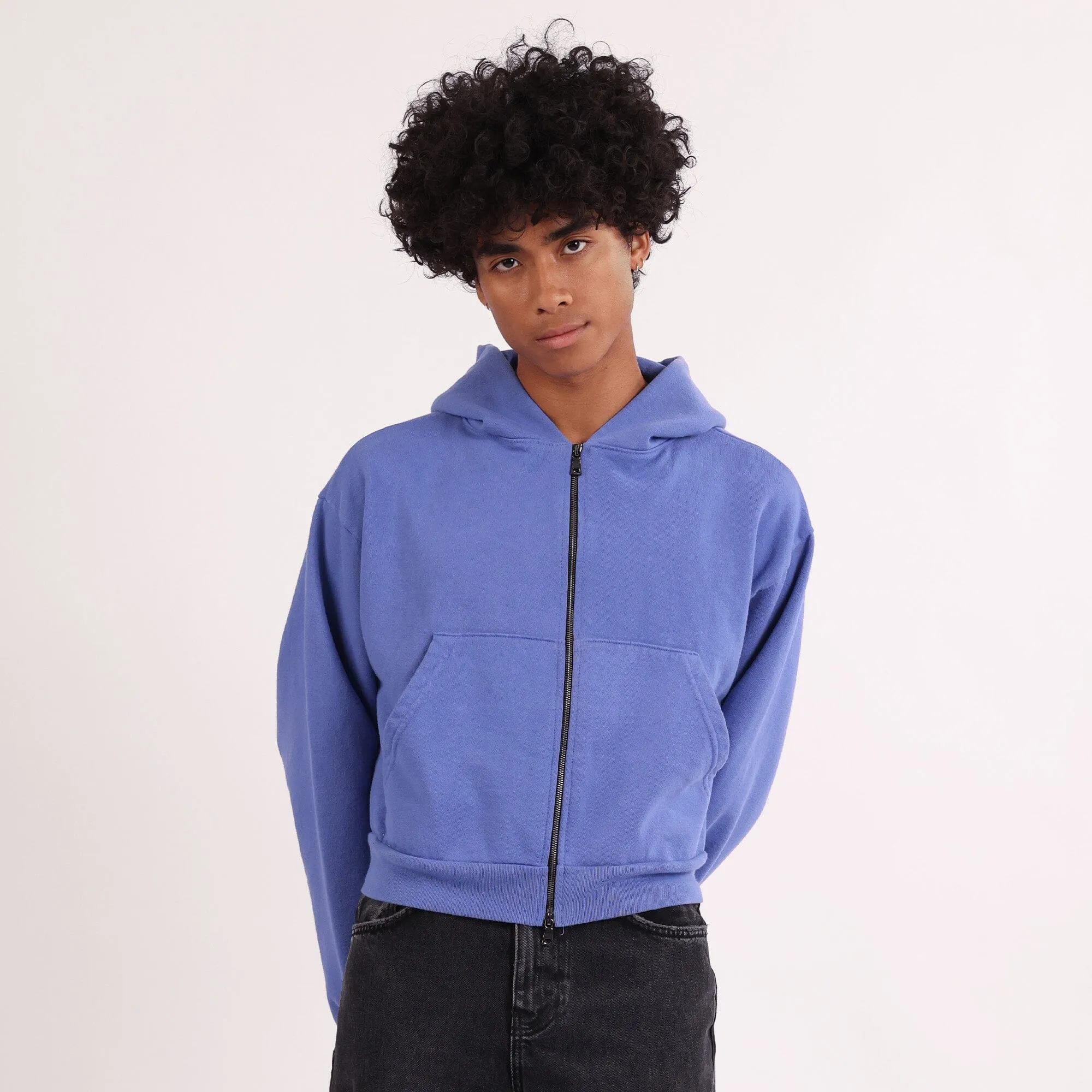 The Bleecker Crop Double-Zip