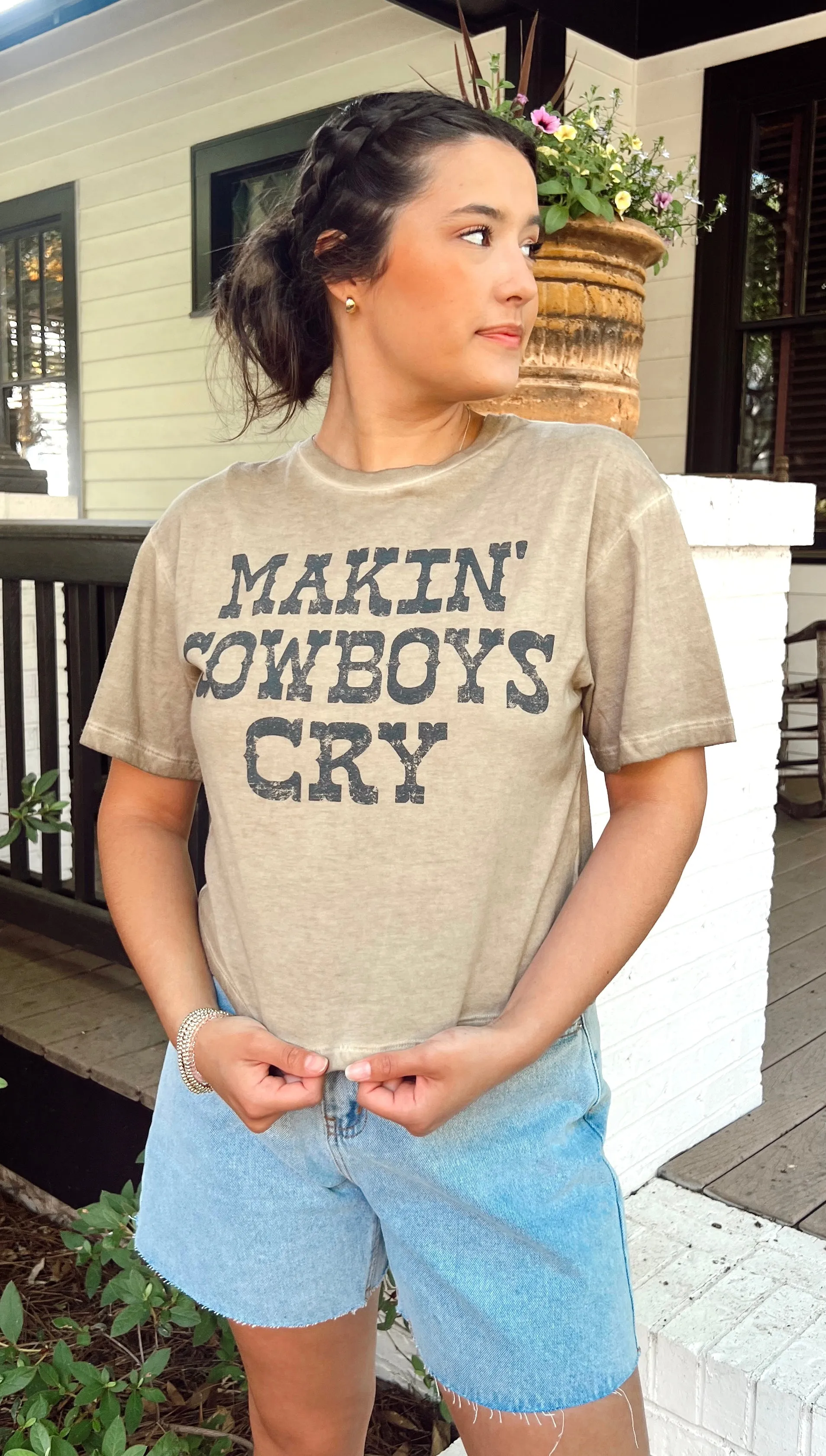 The Making Cow Boys Cry Tee