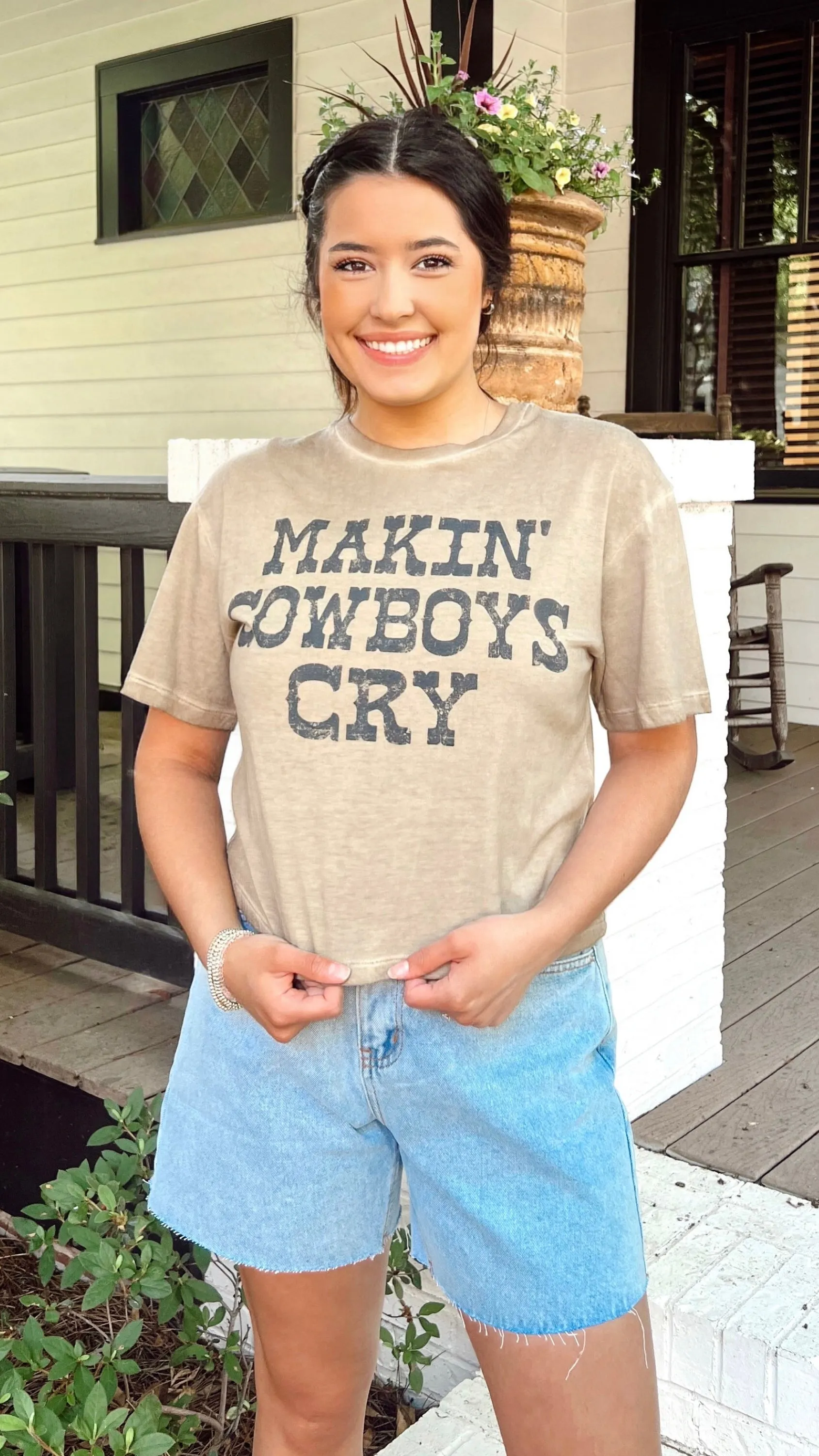 The Making Cow Boys Cry Tee