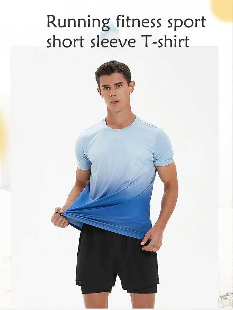 Top Quality Short Sleeve Shirt Blank Casual Leisure Tops Tee Shirt | 6801