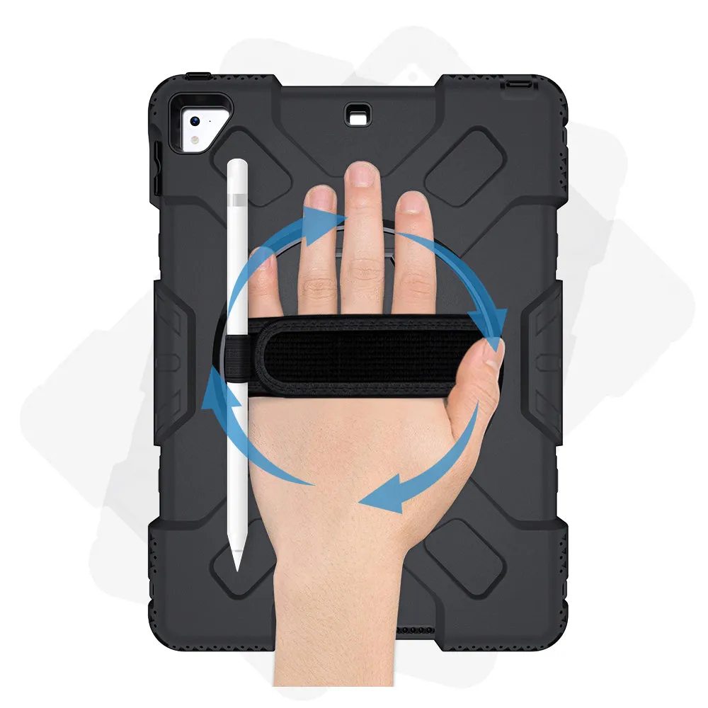 Tough On iPad 5 / 6th Gen 9.7" Case Rugged Protection Black