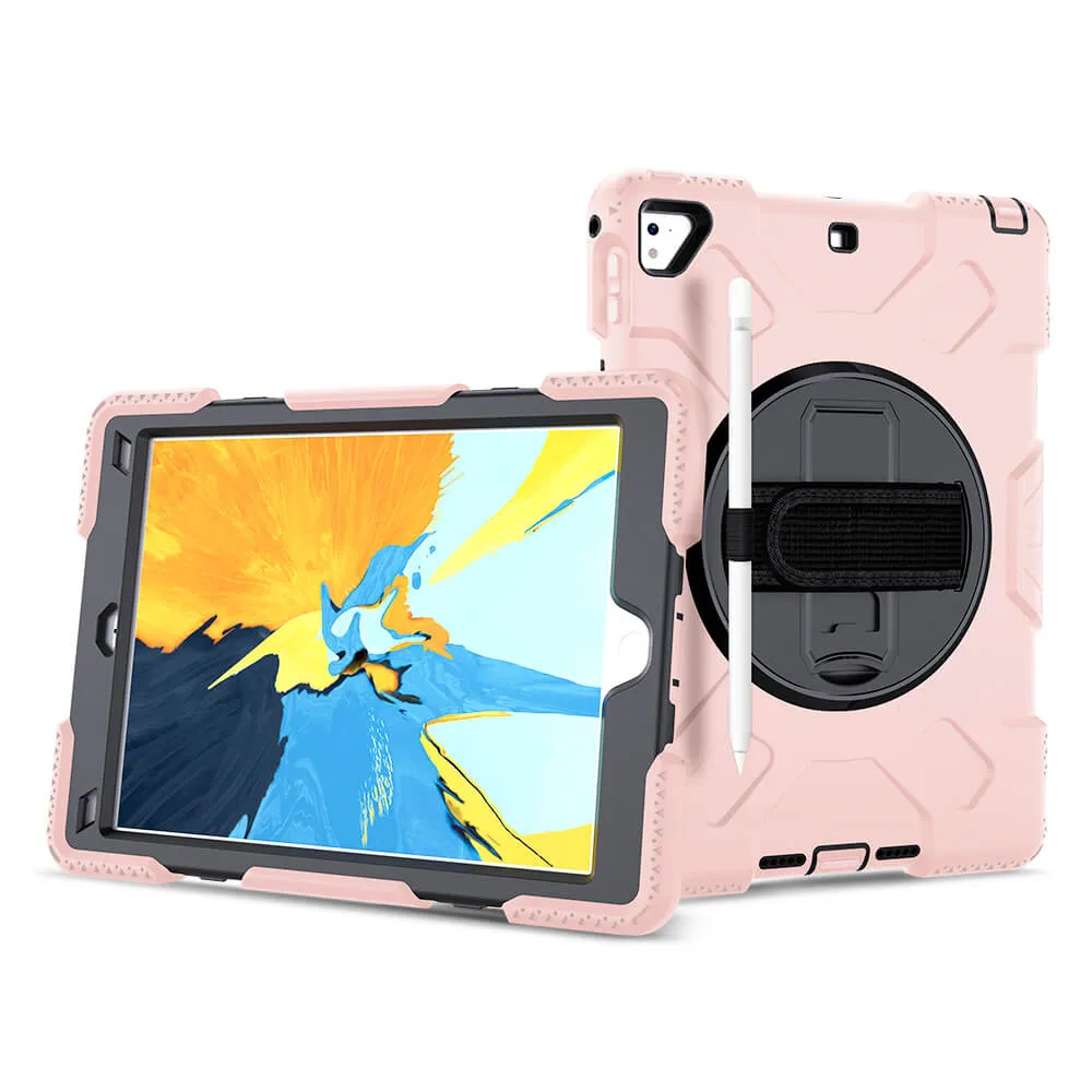 Tough On iPad 5 / 6th Gen 9.7" Case Rugged Protection Pink