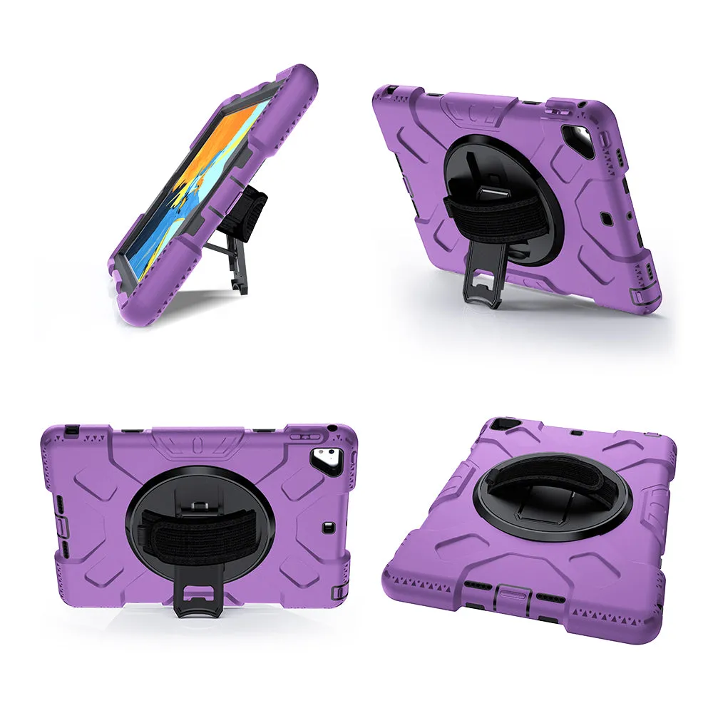 Tough On iPad 5 / 6th Gen 9.7" Case Rugged Protection Purple