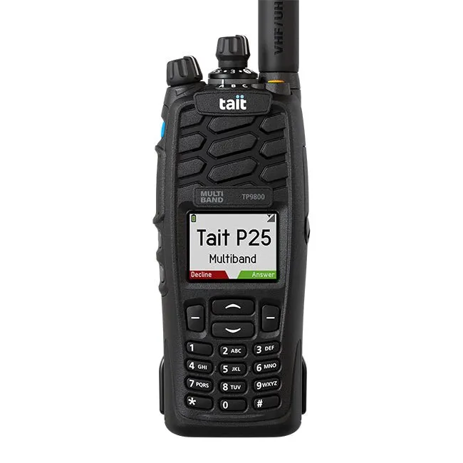 TP9800 Tait P25 Multiband Portable Radio