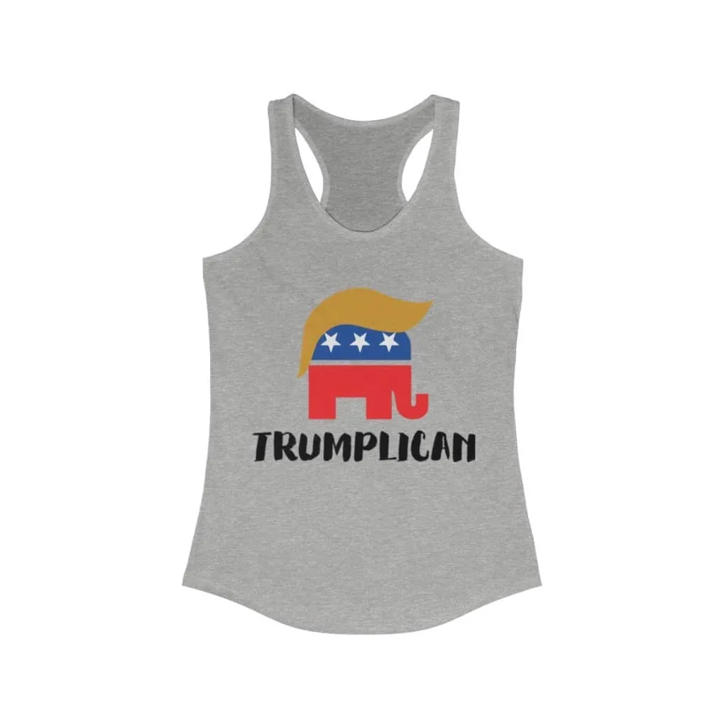 Trumplican Ladies Ideal Racerback Tank